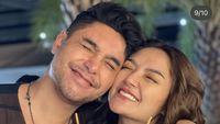 Potret Bahagia Siti Badriah dan Suami Saat Makan Bakso dan Tanghulu