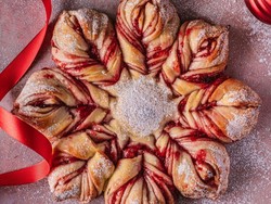 Resep Star Bread, Roti Favorit Saat Perayaan Natal