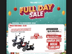 Deretan Sepeda Listrik Diskon Tembus 45% di Transmart Full Day Sale