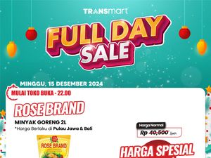 Serbu! Beli Minyak Goreng 2 Liter Cuma Rp 35 Ribuan di Transmart Full Day Sale Serbu! Beli Minyak Goreng 2 Liter Cuma Rp 35 Ribuan di Transmart Full Day Sale