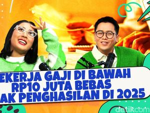 Pekerja Gaji di Bawah Rp10 Juta Bebas Pajak Penghasilan di 2025