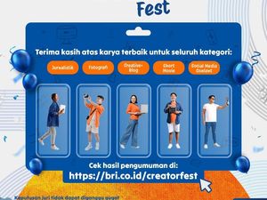 Diikuti 2.292 Karya, BRI Resmi Umumkan Pemenang Ajang CreatorFest 2024