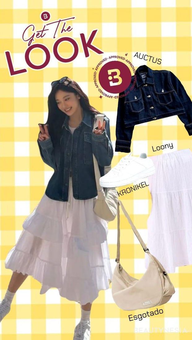 Get The Look: Tampil Casual & Chic dengan Denim Jacket ala Ningning aespa