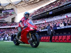 Naik Motor, Jorge Martin Masuk Lapangan Jelang Atletico Vs Getafe