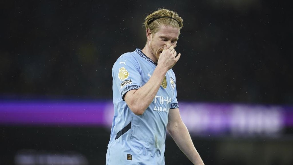Kevin De Bruyne lagi memble musim ini (Foto: AP/Dave Thompson)