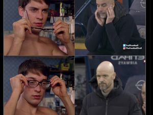 Meme Pep Guardiola Di-Bully Usai Man City Dikalahkan Man United