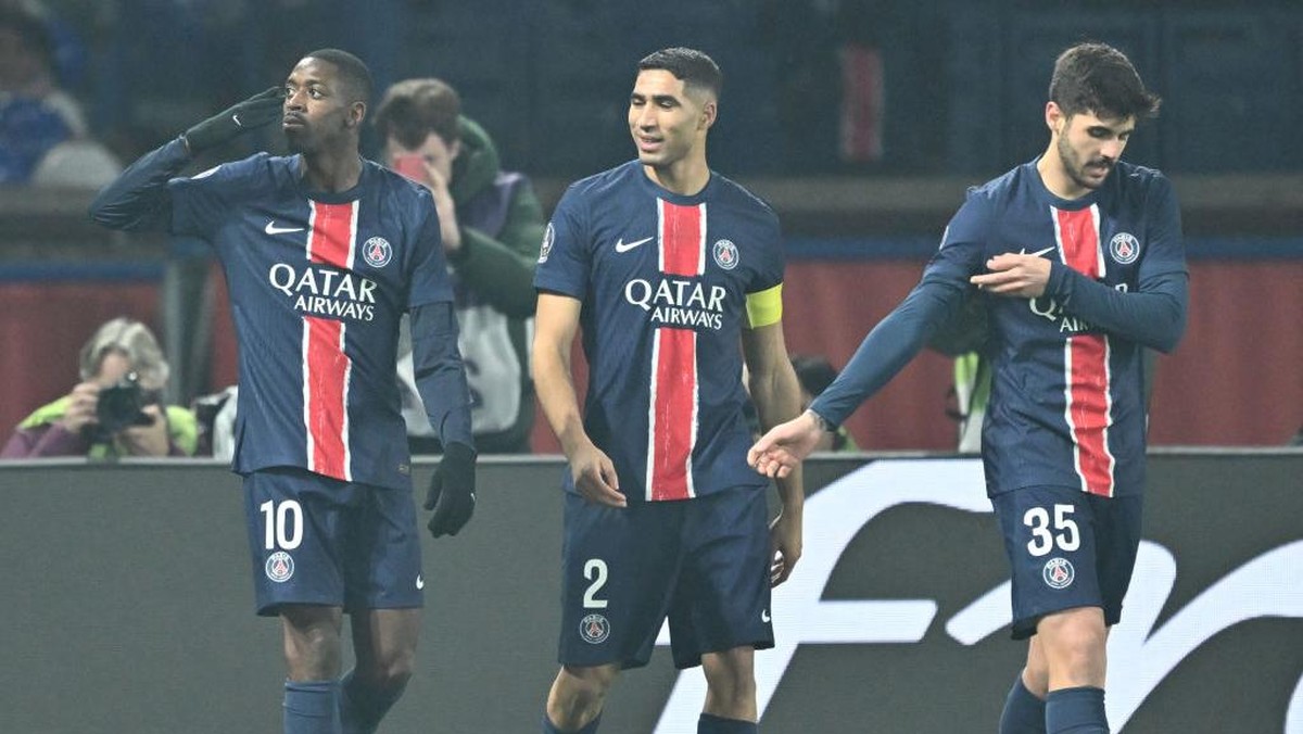 PSG belum terkalahkan di Liga Prancis musim ini. Foto: Anadolu via Getty Images/Anadolu