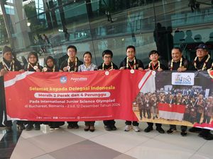 Bangga! Siswa RI Bawa Pulang 6 Medali dari Ajang Olimpiade Sains Internasional Bangga! Siswa RI Bawa Pulang 6 Medali dari Ajang Olimpiade Sains Internasional