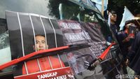 Aksi Massa Tuntut Harun Masiku Ditangkap