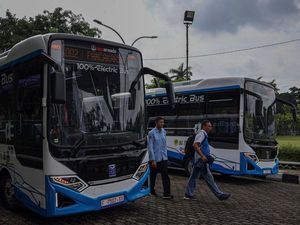 Bus Listrik Rute Bojonggede-Sentul Bogor Siap Beroperasi