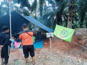 Warga Luwu Timur Nginap di Kebun Sawit Buntut Sengketa Lahan dengan PTPN Warga Luwu Timur Nginap di Kebun Sawit Buntut Sengketa Lahan dengan PTPN