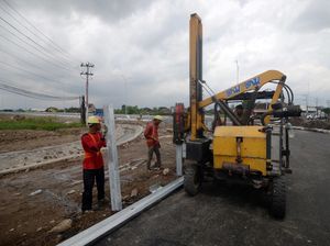 Melihat Persiapan Jalan Tol Fungsional Klaten-Prambanan