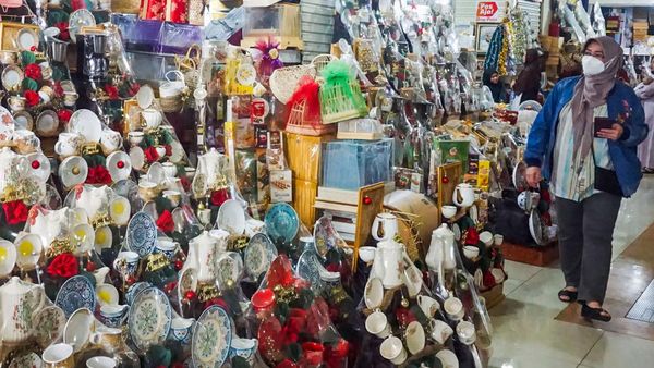 Mengintip Bisnis Parsel Natal dan Tahun Baru di Cikini