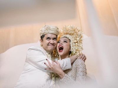 Potret Pernikahan Oza Rangkuti dan Aisha Lahtiba, Segini Maskawinnya