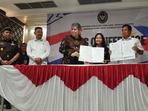 Indonesia Resmi Serahkan Terpidana Mati Mary Jane ke Pemerintah Filipina Indonesia Resmi Serahkan Terpidana Mati Mary Jane ke Pemerintah Filipina
