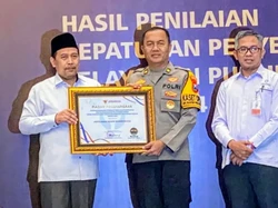 Keren! Polres Bondowoso Raih Penghargaan Ombudsman RI