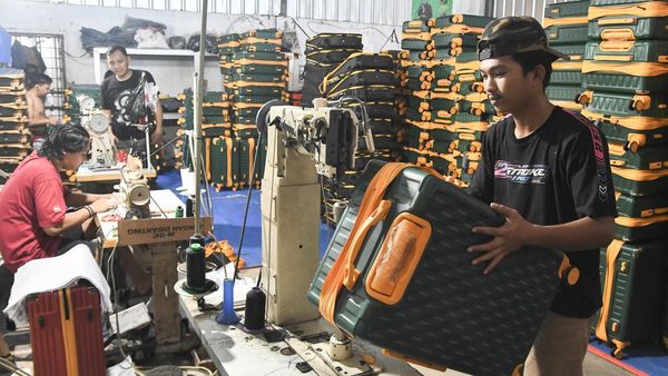 Potret Konveksi Koper di Bekasi, Dijual Mulai Rp 350 Ribu