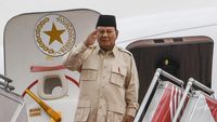 Momen Presiden Prabowo Siap Bertolak ke Mesir
