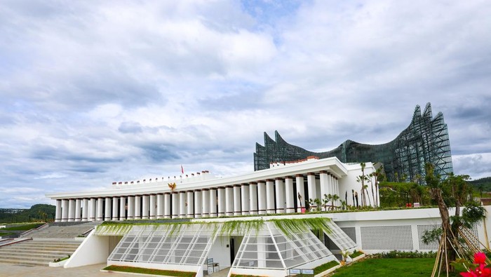 Otorita IKN melaporkan, pembangunan Kawasan Inti Pusat Pemerintahan (KIPP) berlangsung sesuai rencana. Berikut gedung-gedung yang sudah selsai dibangun.