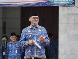 Pimpin Upacara HKN, Helldy Minta ASN Tingkatkan Kinerja-Kualitas Pelayanan