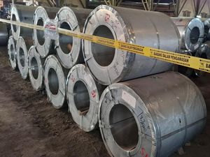 Baja Tak Sesuai SNI Senilai Rp 23 M Disita, Ini Penampakannya