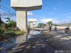 Banjir Surut, Begini Kondisi Terkini Jalan RE Martadinata Jakut