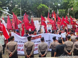 Mahasiswa Demo di Depan KPK, Minta Harun Masiku Segera Ditangkap