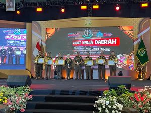 Kejari Tanjung Perak Borong 6 Penghargaan di Rakerda Kejati Jatim 2024