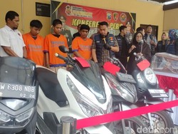 Jual Motor di Marketplace, Komplotan Curanmor Sidoarjo Ditangkap