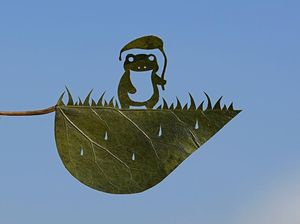 Kreatif! Seniman Jepang Bikin Karya Seni dari Mengukir Daun Kreatif! Seniman Jepang Bikin Karya Seni dari Mengukir Daun