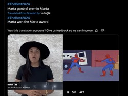 Keberhasilan Marta meraih Marta Award memunculkan sejumlah meme. Foto: dok. Internet/X (Twitter)