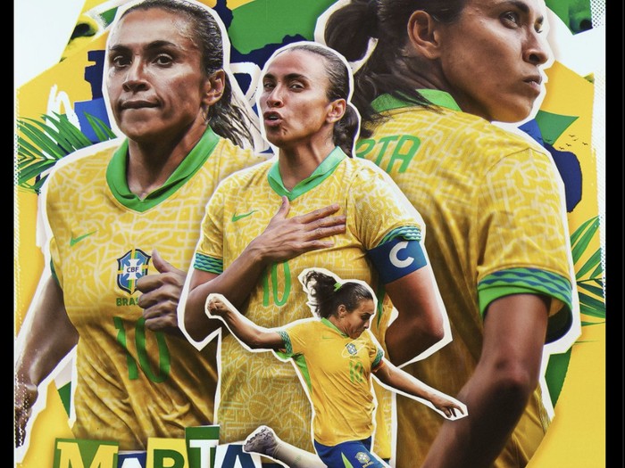 Gol Marta, pesepakbola legendaris dari Brasil, didaulat FIFA menjadi yang terbaik di sepakbola putri dan layak dapat trofi... Marta. Meme pun bermunculan.