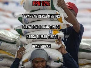 Meme Netizen Pajak 12% Mulai 2025, Semangat Gaes!