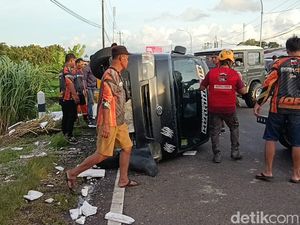 2 Kecelakaan di Dekat Tugu Pensil Wates Terjadi dalam Sehari