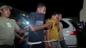 Pelaku Sindikat Uang Palsu Digiring ke Polres Gowa