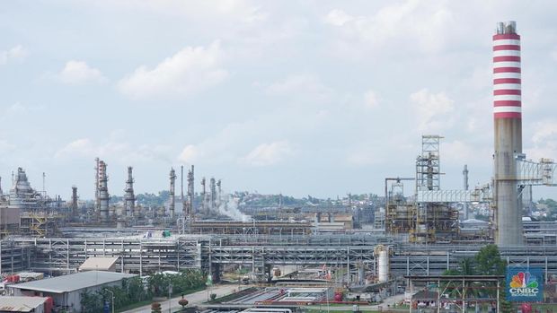 PT Pertamina (Persero) menyampaikan proyek Refinery Development Master Plan (RDMP) Balikpapan yang digunakan akan berubah jadi kilang paling modern di dalam Indonesi ini ditargetkan selesai pada 2025 mendatang. (CNBC Indonesia/Adiandono)