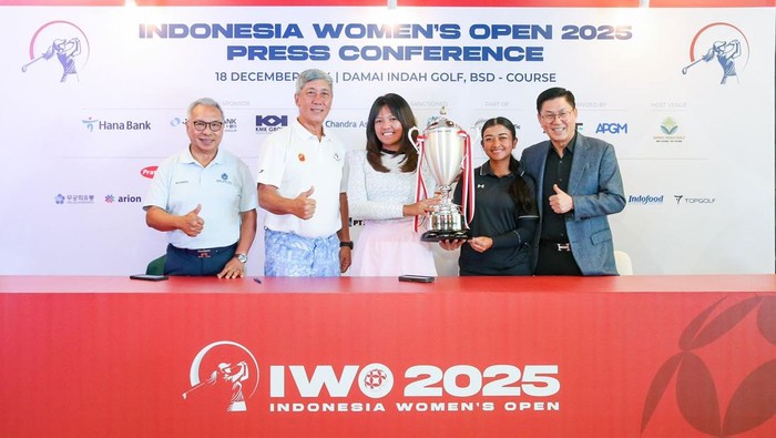 Turnamen Golf Indonesia Womens Open 2025 Mentas diJanuari Turnamen Golf Indonesia Womens Open 2025 mentas di Januari