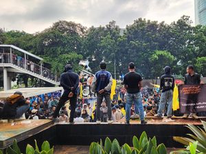 Mahasiswa Kembali Demo di Depan KPK, Minta Harun Masiku Segera Ditangkap