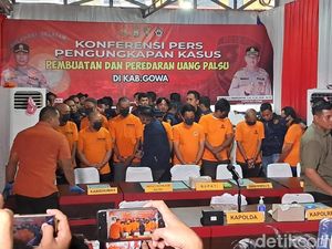 98 Barang Bukti Kasus Uang Palsu UIN Alauddin, Ada Mata Uang Korea-Vietnam 98 Barang Bukti Kasus Uang Palsu UIN Alauddin, Ada Mata Uang Korea-Vietnam