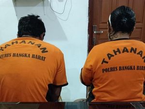 Butuh Uang untuk Bayar Utang, Pasutri di Bangka Nekat Jual Sabu Butuh Uang untuk Bayar Utang, Pasutri di Bangka Nekat Jual Sabu