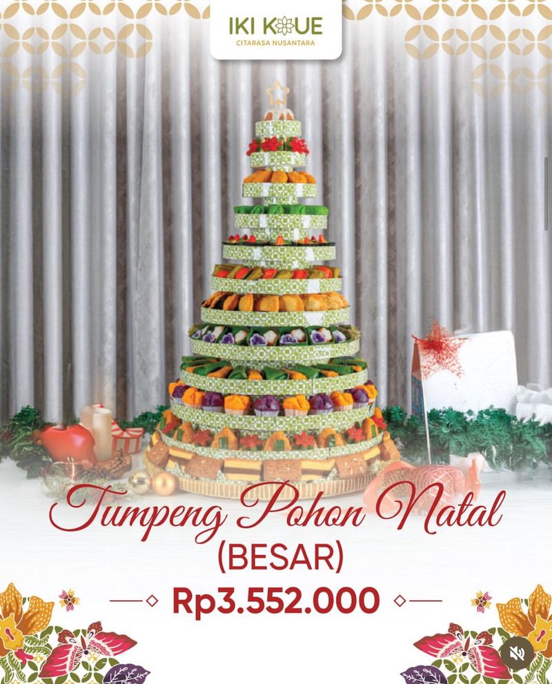 Selain Cake, Ada Hampers Beef Wellington hingga Pempek Buat Natal