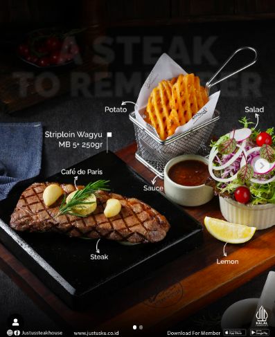 10 Steakhouse Ini Terkenal Punya Steak Enak, Cocok Buat Rayakan Natal