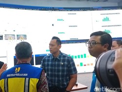 Menko AHY Tinjau Command Center Jasa Marga Jelang Natal dan Tahun Baru