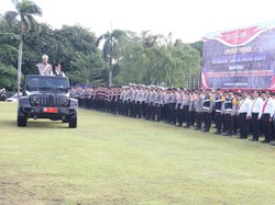 2.873 Personel Gabungan Diturunkan Selama Operasi Lilin 2024 di Sumsel