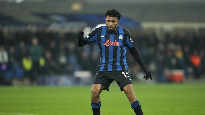 Ederson central midfield of Atalanta and Brazil during the UEFA Champions League 2024/25 League Phase MD6 match between Atalanta BC and Real Madrid C.F. at Stadio di Bergamo on December 10, 2024 in Bergamo, Italy.  (Photo by Jose Breton/Pics Action/NurPhoto via Getty Images)