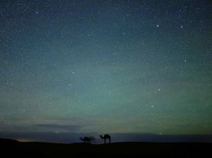 Indahnya Langit Bertabur Bintang di Gurun Sahara Indahnya Langit Bertabur Bintang di Gurun Sahara