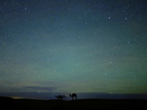 Indahnya Langit Bertabur Bintang di Gurun Sahara