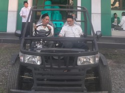 Top, SMK NU di Jombang Rakit Mobil Listrik Tempuh Jarak 50 Km