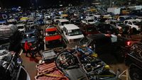 Perbatasan AS-Meksiko Ramai Orang Mudik Jelang Natal