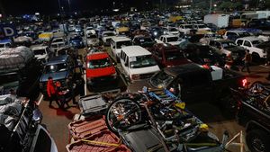 Perbatasan AS-Meksiko Ramai Orang Mudik Jelang Natal